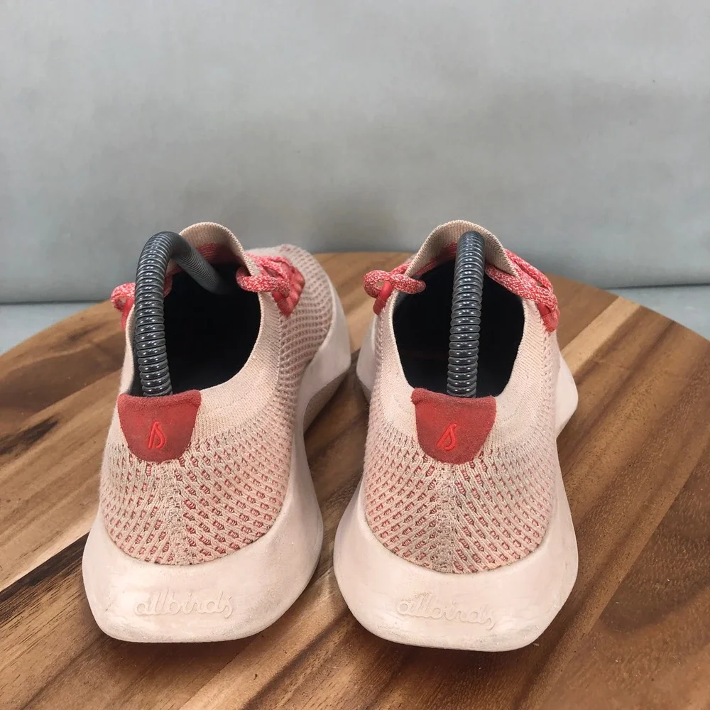 Allbirds Wool Runner TD Womens 7.5 Pink Coral Running Shoes Sneakers Lightweight